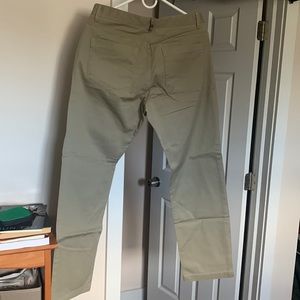 Calvin Klein Chinos Pants, for men, size 32x32, 98% cotton, 2% elastic